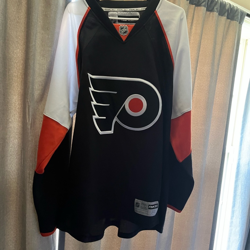 CCM Black and Silver Hockey Jersey